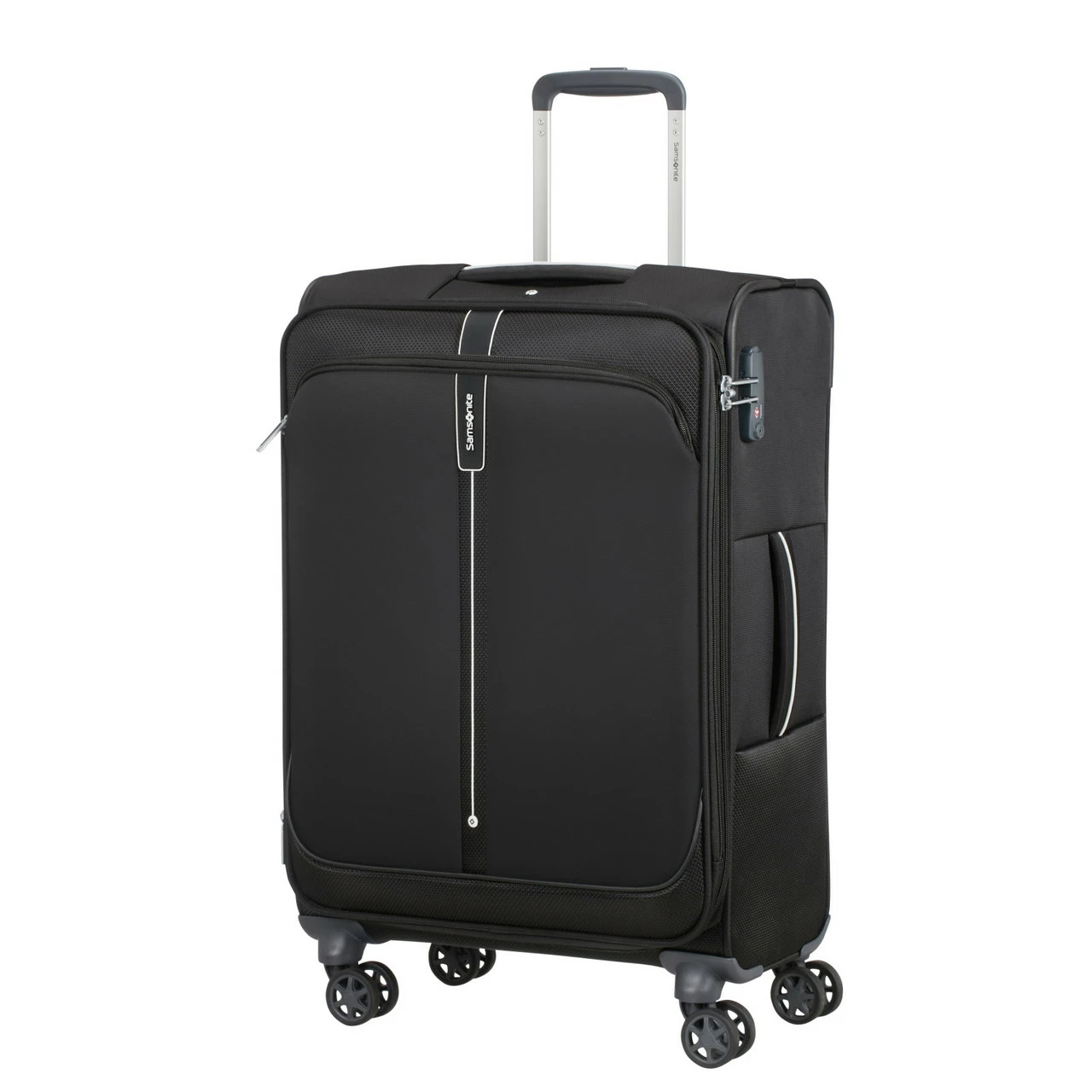 Samsonite Popsoda 4 Wheel Exp Medium Suitcase - 66cm 3 Samsonite Popsoda 4 Wheel Exp Medium Suitcase - 66cm - Image 3