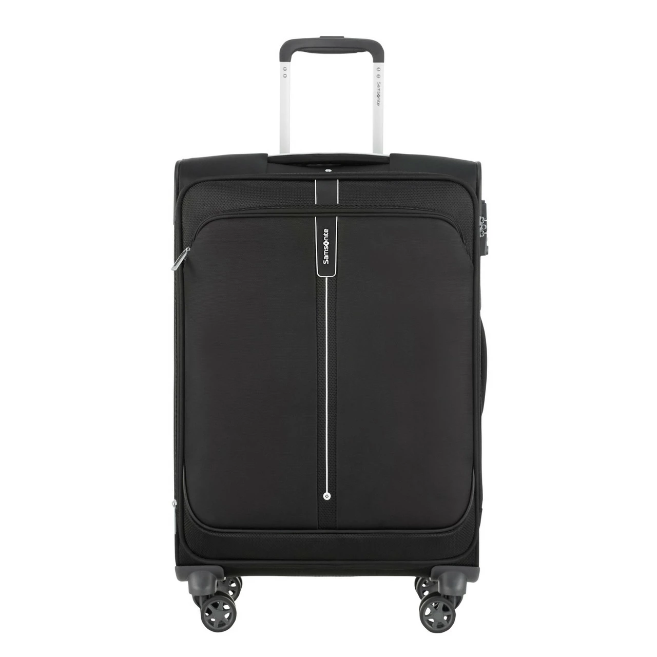 Samsonite Popsoda 4 Wheel Exp Medium Suitcase - 66cm 1 Samsonite Popsoda 4 Wheel Exp Medium Suitcase - 66cm