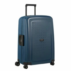 Samsonite S'Cure Eco PC 4 Wheel Medium Suitcase - 69cm -Delsey Suitcase Store 128015 1598 s cure eco spin.6925 post consumer front34 78721.1669115627