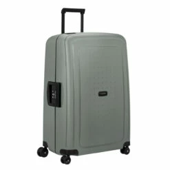 Samsonite S'Cure Eco PC 4 Wheel Large Suitcase - 75cm -Delsey Suitcase Store 128016 5587 s cure eco spin.7528 post consumer front34 07056.1669115473