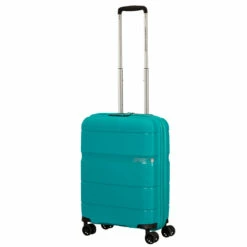 American Tourister Linex 4 Wheel Cabin Suitcase - 55cm -Delsey Suitcase Store 128453 1099 LINEX SPINNER 5520 TSA WHEEL HANDLE FULL 30279.1670248776