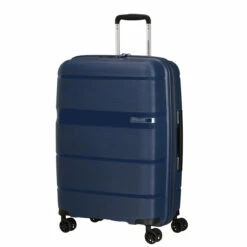 American Tourister Linex 4 Wheel Medium Suitcase - 66cm -Delsey Suitcase Store 128454 D418 LINEX SPINNER 6624 TSA FRONT34 75112.1670271734