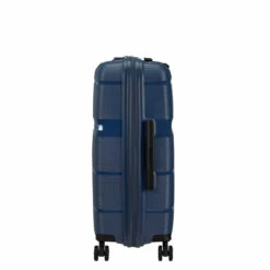American Tourister Linex 4 Wheel Medium Suitcase - 66cm -Delsey Suitcase Store 128454 D418 LINEX SPINNER 6624 TSA SIDE 69812.1670271728