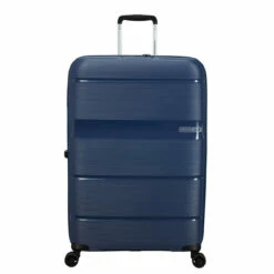 American Tourister Linex 4 Wheel Large Suitcase - 76cm -Delsey Suitcase Store 128455 D418 LINEX SPINNER 7628 TSA FRONT 57192.1670273133
