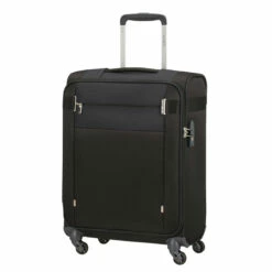 Samsonite Citybeat 4 Wheel Cabin Suitcase - 55cm -Delsey Suitcase Store 128830 1041 SPINNER 5520 LENGTH 40CM FRONT34 68041.1678297971