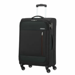 American Tourister Heat Wave 4 Wheel Medium Suitcase - 68cm -Delsey Suitcase Store 130668 1465 HEAT WAVE SPINNER 6825 TSA FRONT34 77712.1666783956