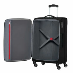 American Tourister Heat Wave 4 Wheel Medium Suitcase - 68cm -Delsey Suitcase Store 130668 1465 HEAT WAVE SPINNER 6825 TSA INTERIOR 51953.1666783959
