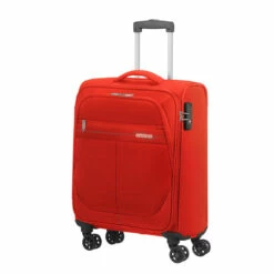 American Tourister Deep Dive Cabin Suitcase - 55cm -Delsey Suitcase Store 132503 1741 DEEP DIVE SPINNER 5520 TSA FRONT34 14584.1695904685