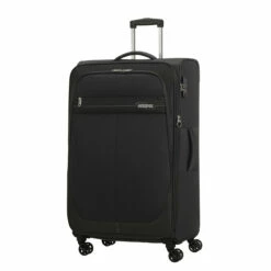 American Tourister Deep Dive Expandable Large Suitcase - 80cm -Delsey Suitcase Store 132505 1062 DEEP DIVE SPINNER L EXP TSA FRONT34 49111.1696252061