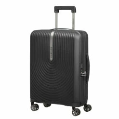 Samsonite Hi-Fi 4 Wheel Expandable Cabin Suitcase - 55cm -Delsey Suitcase Store 132800 1041 HI FI SPINNER 5520 EXP FRONT34 92616.1665048655