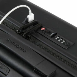 Samsonite Quadrix 4 Wheel Cabin Suitcase - 55cm -Delsey Suitcase Store 138274 1041 QUADRIX SPINNER 5520 TECH CONNECTION 58640.1689862660
