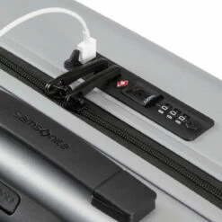 Samsonite Quadrix 4 Wheel Cabin Suitcase - 55cm -Delsey Suitcase Store 138274 1776 QUADRIX SPINNER 5520 TECH CONNECTION 20140.1692269207