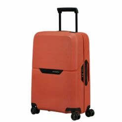 Samsonite Magnum Eco 4 Wheel Cabin Suitcase - 55cm -Delsey Suitcase Store 139845 0557 MAGNUM ECO SPINNER 5520 FRONT34 08839.1685535930