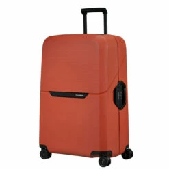 Samsonite Magnum Eco 4 Wheel Large Suitcase - 75cm -Delsey Suitcase Store 139847 0557 MAGNUM ECO SPINNER 7528 FRONT34 87464.1685617865