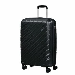American Tourister Speedstar Expandable 4 Wheel Medium Suitcase - 67cm -Delsey Suitcase Store 143451 1041 SPEEDSTAR SPINNER 6724 EXP TSA FRONT34 21202.1670506380