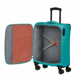 American Tourister Sun Break 4 Wheel Cabin Suitcase - 55cm -Delsey Suitcase Store 144831 1090 SUN BREAK SPINNER S TSA INTERIOR 37815.1684750408