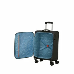 American Tourister Sea Seeker 4 Wheel Cabin Suitcase - 55cm -Delsey Suitcase Store 146674 1175 SEA SEEKER SPINNER 5520 TSA INTERIOR 74679.1676998925
