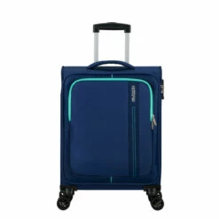 American Tourister Sea Seeker 4 Wheel Cabin Suitcase - 55cm -Delsey Suitcase Store 146674 6636 SEA SEEKER SPINNER 5520 TSA FRONT 65429.1676999242