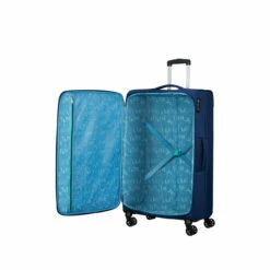 American Tourister Sea Seeker 4 Wheel Large Suitcase - 80cm 23 American Tourister Sea Seeker 4 Wheel Large Suitcase - 80cm -Delsey Suitcase Store 146676 6636 SEA SEEKER SPINNER 8030 TSA INTERIOR 85993.1677072970