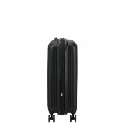 American Tourister Aerostep Expandable Cabin Suitcase - 55cm -Delsey Suitcase Store 146819 1041 AEROSTEP SPINNER 5520 EXP TSA SIDE 1 56012.1673000016