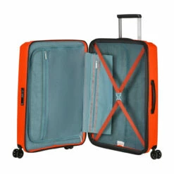 American Tourister Aerostep Expandable Medium Suitcase - 67cm 25 American Tourister Aerostep Expandable Medium Suitcase - 67cm -Delsey Suitcase Store 146820 2525 AEROSTEP SPINNER 6724 EXP TSA INTERIOR 53963.1673033837