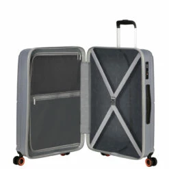 American Tourister Geopop 4 Wheel Medium Suitcase - 67cm -Delsey Suitcase Store 147021 1546 GEOPOP SPINNER 6724 TSA INTERIOR 24881.1689321181