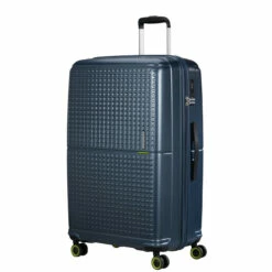 American Tourister Geopop 4 Wheel Large Suitcase - 77cm 22 American Tourister Geopop 4 Wheel Large Suitcase - 77cm -Delsey Suitcase Store 147022 1098 GEOPOP SPINNER 7728 TSA FRONT34 86598.1689321753