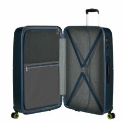 American Tourister Geopop 4 Wheel Large Suitcase - 77cm 25 American Tourister Geopop 4 Wheel Large Suitcase - 77cm -Delsey Suitcase Store 147022 1098 GEOPOP SPINNER 7728 TSA INTERIOR 99070.1689321754