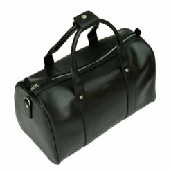S Babila Saffiano Leather Cabin Holdall - 46cm -Delsey Suitcase Store 47505 black 4 77531.1650921054