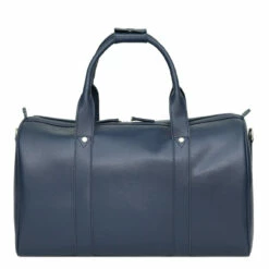 S Babila Saffiano Leather Cabin Holdall - 46cm -Delsey Suitcase Store 47505 navy 3 26482.1650921065