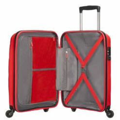 American Tourister Bon Air 4 Wheel Cabin Suitcase - 55cm -Delsey Suitcase Store 59422 0553 SPINNER S STRICT INTERIOR 89559.1657111269