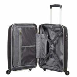 American Tourister Bon Air 4 Wheel Cabin Suitcase - 55cm -Delsey Suitcase Store 59422 1041 SPINNER S STRICT INTERIOR 33777.1657104050