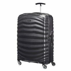 Samsonite Lite-Shock 4 Wheel Medium Suitcase - 69cm -Delsey Suitcase Store 62765 1041 SPINNER 6925 FRONT34 62769.1667210705