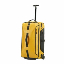 Samsonite Paradiver Light Wheeled Duffle - 67cm -Delsey Suitcase Store 74851 1924 DUFFLEWH 6724 WHEEL HANDLE FULL 39430.1675076225