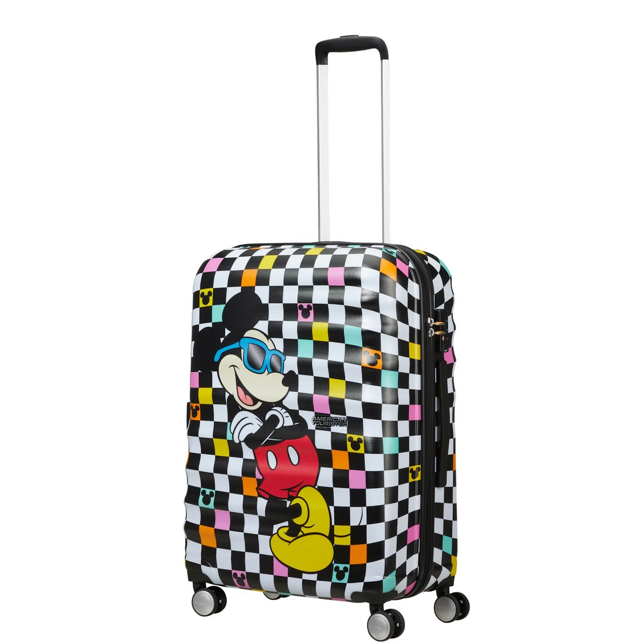 American Tourister Wavebreaker Disney MC 4 Wheel Medium Suitcase - 67cm 4 American Tourister Wavebreaker Disney MC 4 Wheel Medium Suitcase - 67cm - Image 4