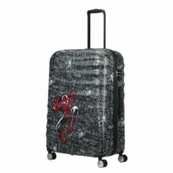 American Tourister Wavebreaker Marvel 4 Wheel Large Suitcase - 77cm 10 American Tourister Wavebreaker Marvel 4 Wheel Large Suitcase - 77cm -Delsey Suitcase Store 85687 A083 WAVEBREAKER DISNEY SPIN.7728 MARVEL WHEEL HANDLE FULL 36954.1696328447