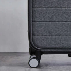 Rock Rocklite DLX 4 Wheel Expandable Medium Suitcase - 68cm -Delsey Suitcase Store 8 Wheel Spinner Suitcase Rocklite DLX Charcoal TR 0243 12975.1686843933.1280.1280 56770.1686844532