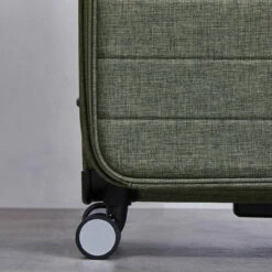 Rock Rocklite DLX 4 Wheel Cabin Suitcase - 54cm -Delsey Suitcase Store 8 Wheel Spinner Suitcase Rocklite DLX Khaki TR 0243 88947.1686843933