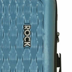 Rock Allure 4 Wheel Cabin Suitcase - 56cm -Delsey Suitcase Store Allure Blue Logo 79804.1660128431