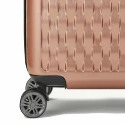 Rock Allure 4 Wheel Medium Suitcase - 68cm -Delsey Suitcase Store Allure Pink Wheels 67288.1660129448
