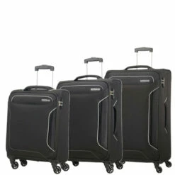 American Tourister Holiday Heat 3 Piece Luggage Set - 55cm, 67cm & 79cm 34 American Tourister Holiday Heat 3 Piece Luggage Set - 55cm, 67cm & 79cm -Delsey Suitcase Store Black Set 68605.1674566548