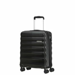 American Tourister Speedlink 3 Piece Luggage Set - 55cm, 67cm, & 77cm -Delsey Suitcase Store Cabin Black Side 74716.1694091703