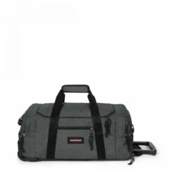 Eastpak Leatherface + S Wheeled Duffle - 55cm -Delsey Suitcase Store EK00031E 77H AUTH UC230322 mMid 56167.1684425020