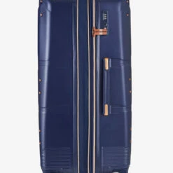 Rock Mayfair 4 Wheel Expandable Medium Suitcase - 65cm -Delsey Suitcase Store Expandable Suitcase Mayfair Navy TR 0238 12022.1686734556
