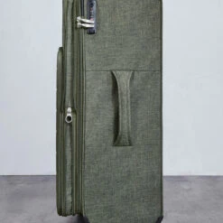 Rock Rocklite DLX 4 Wheel Expandable Medium Suitcase - 68cm -Delsey Suitcase Store Expandable Suitcase Rocklite DLX Khaki TR 0243 47555.1686844544