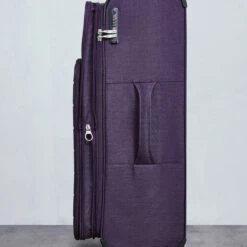 Rock Rocklite DLX 4 Wheel Expandable Medium Suitcase - 68cm -Delsey Suitcase Store Expandable Suitcase Rocklite DLX Purple TR 0243 94895.1686844543