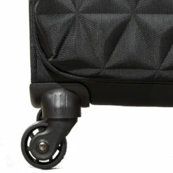 Rock Jewel 4 Wheel Large Suitcase - 80cm -Delsey Suitcase Store Four Wheel Suitcase Jewel Black TR 0207 BL 90607.1673948305