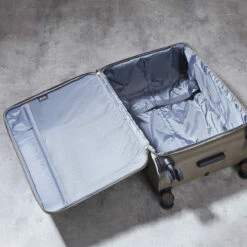 Rock Rocklite 4 Wheel Medium Suitcase - 68cm 22 Rock Rocklite 4 Wheel Medium Suitcase - 68cm -Delsey Suitcase Store Interior Rocklite Khaki TR 0242 45300.1686836841.1280.1280 31390.1686837609