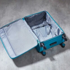 Rock Rocklite 4 Wheel Medium Suitcase - 68cm 30 Rock Rocklite 4 Wheel Medium Suitcase - 68cm -Delsey Suitcase Store Interior Rocklite Teal TR 0242 77959.1686836843.1280.1280 25654.1686837609