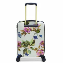 Joules Hard Side 4 Wheel Cabin Suitcase - 54cm -Delsey Suitcase Store JLH0103 106 Joules Cabin Case Spring Wood Botanical 4 30752.1691572858